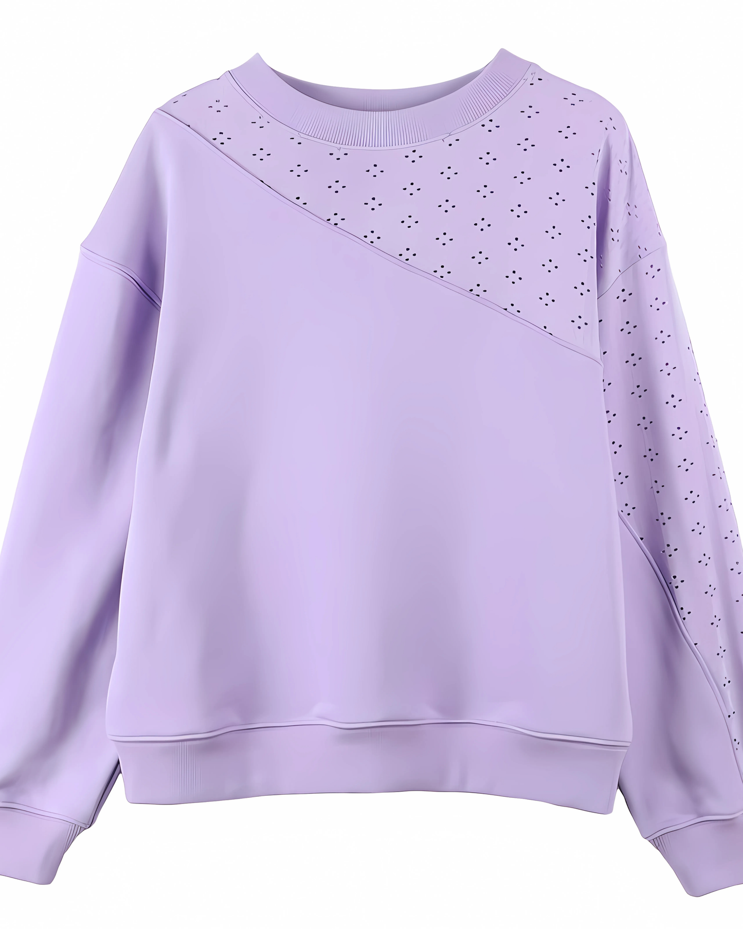 Oversize Pamuklu Sweatshirt